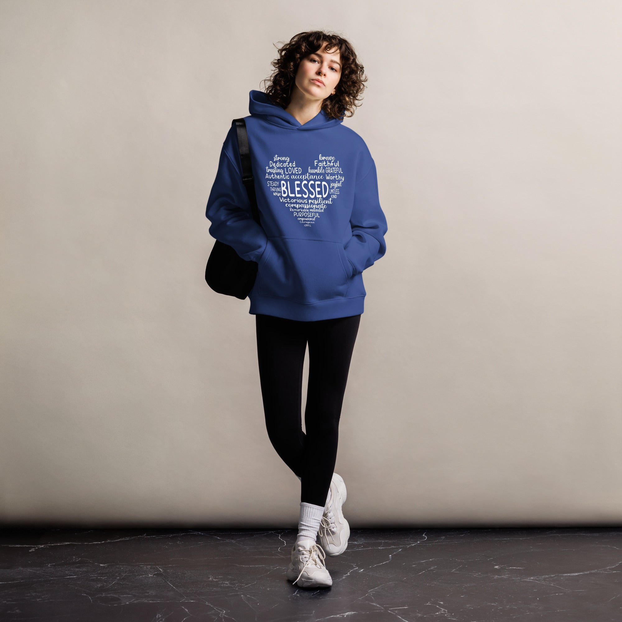 Blessed Oversized Hoodie ¨C Cozy Comfort & Recovery Support