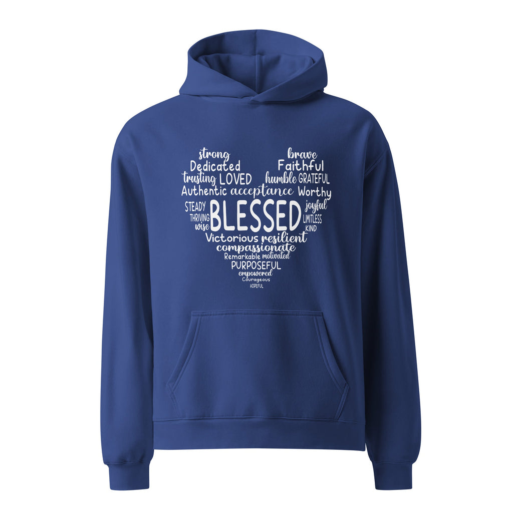 Blessed Oversized Hoodie ¨C Cozy Comfort & Recovery Support