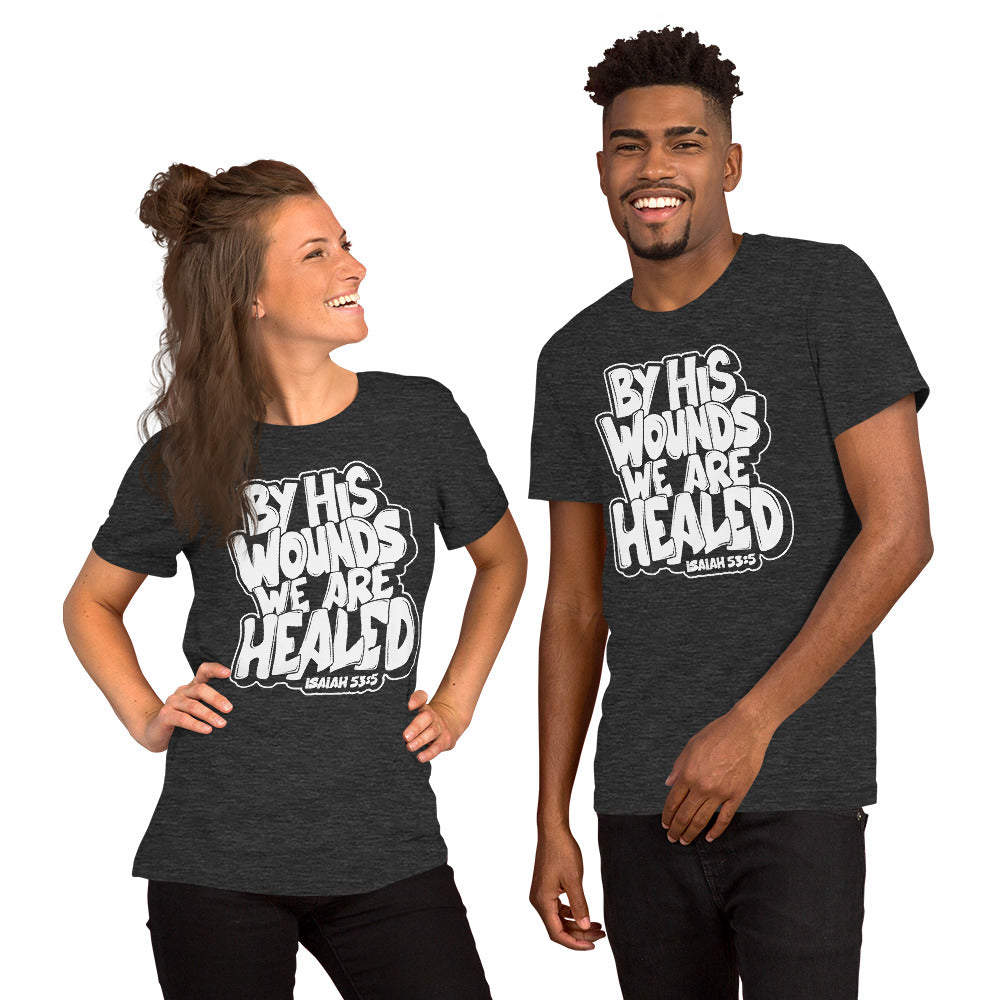 Healed & Strong Inspirational Tee ¨C Isaiah 53:5 | Support Recovery