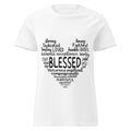 Blessed Semi-Fitted Tee ¨C Comfort & Gratitude Supporting Recovery